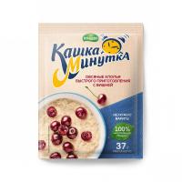 Хлопья овсяные "Кашка-Минутка" с вишней 37 гр
