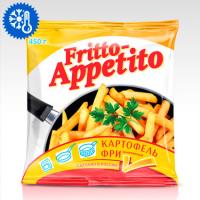 Картофель Фри Замороженный ТМ "Fritto-Appetito" 10х10 мм 450 г