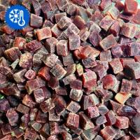 Свекла резаная быстрозамороженная, кубик 10х10 мм