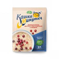 Хлопья овсяные "Кашка-Минутка" с клюквой 37г